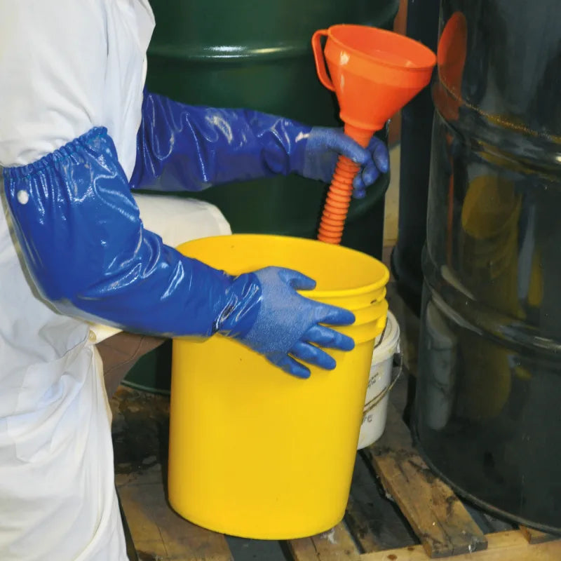 NSK26 Efnavarnarhanskar – Langir, tvöföld nitrílhúð