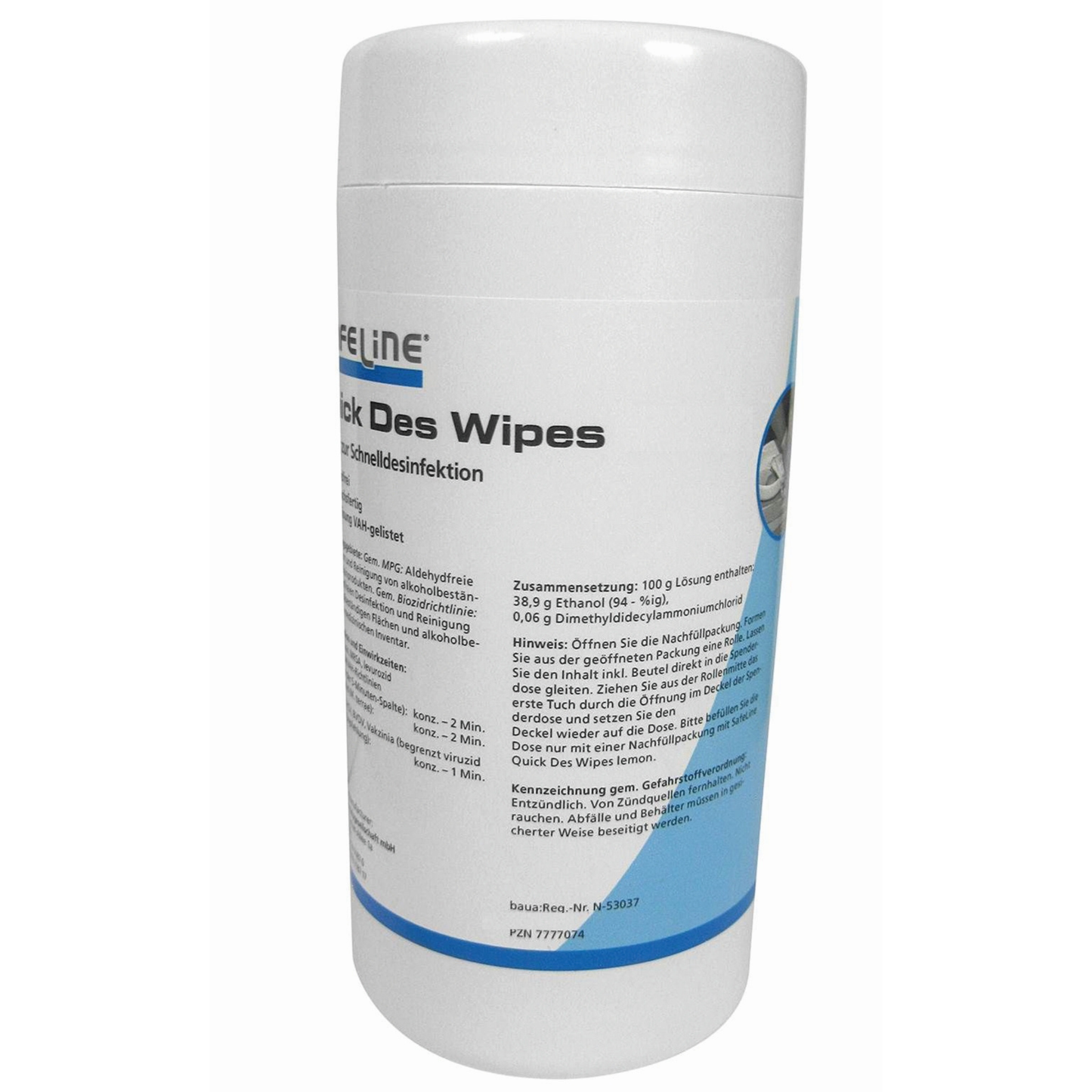 Alkóhólþurrkur – hraðvirkt sótthreinsiefni, með skammtara