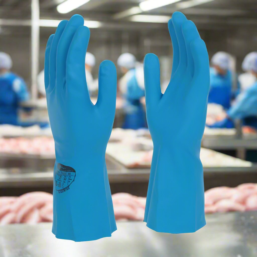 Fjölnota Nitri‑Tech III Bláir með Demantsgripi 33cm