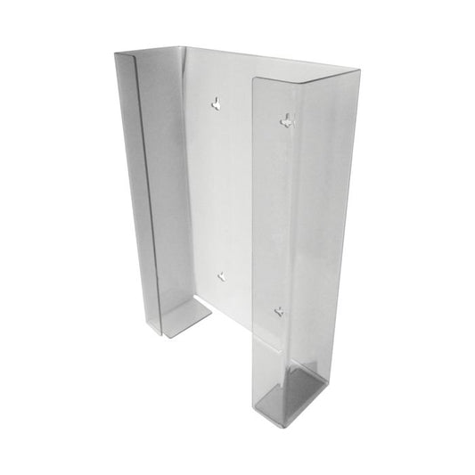 Hanskaskammtari úr glæru plasti fyrir 3 box