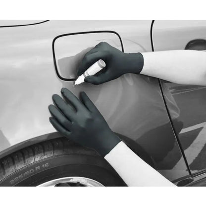 Einnota Nítríl Hanskar Svartir (4.0g) 100stk