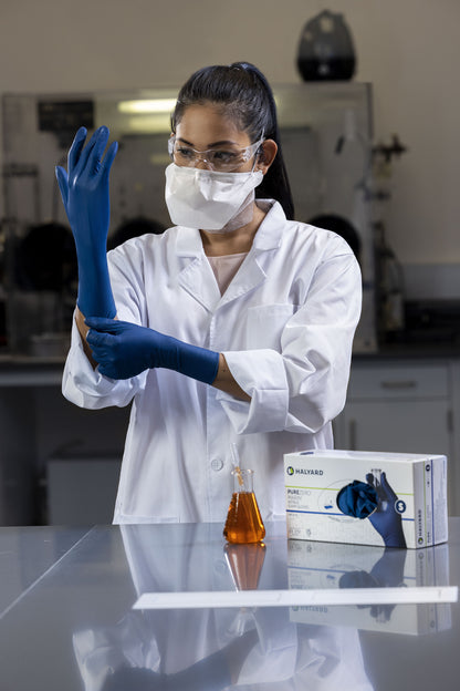 HALYARD PUREZERO MARIN Nitríl Hanskar 100 stk - Fentanýl Vottaðir