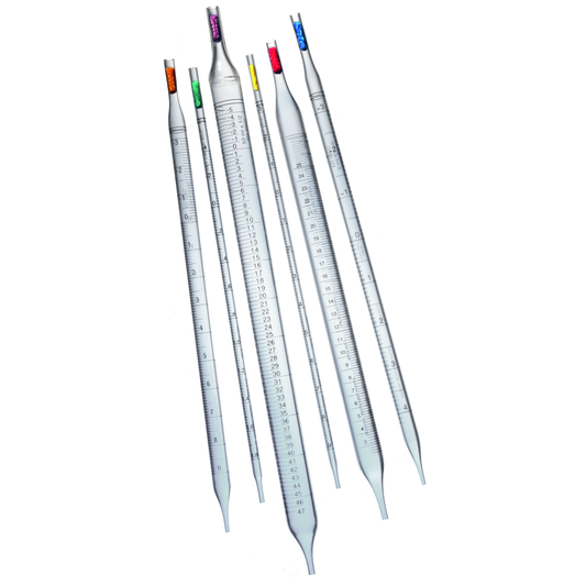 Serological pípettur – PS, sterílar, graduated, DNase-/RNase-frítt