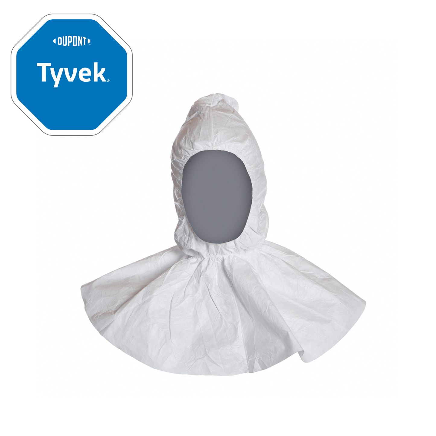 Tyvek® 500 Hood – Hlífðarhetta með breiðum kraga