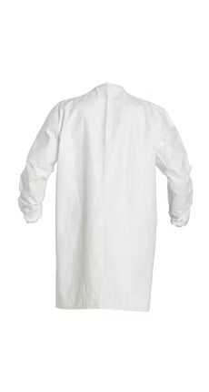 DuPont™ Tyvek® IsoClean® – Sterile Cleanroom Lab Coat with Bound Neck – GMP Grade A/B