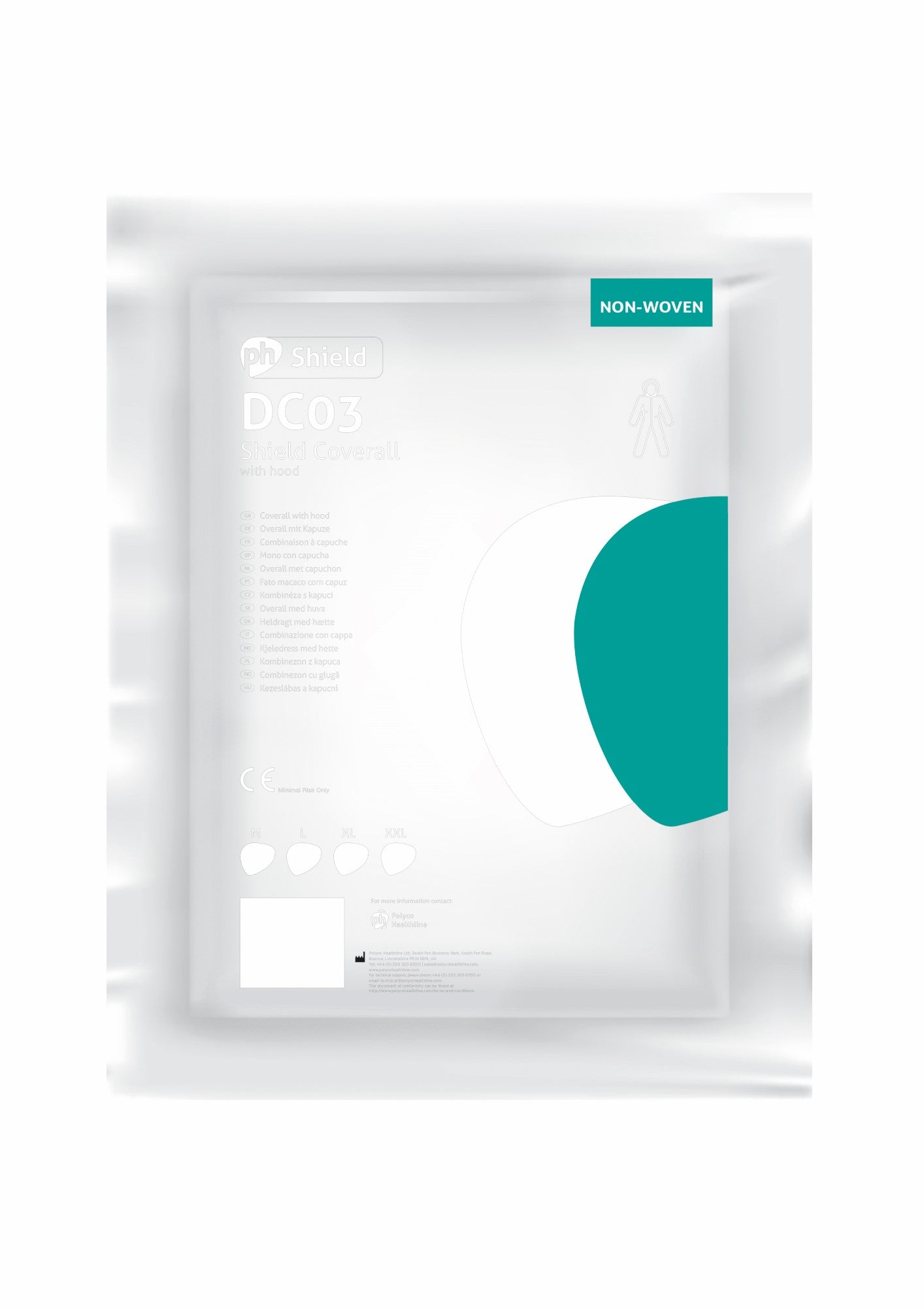 Hlífðargallar Hvítir DC03