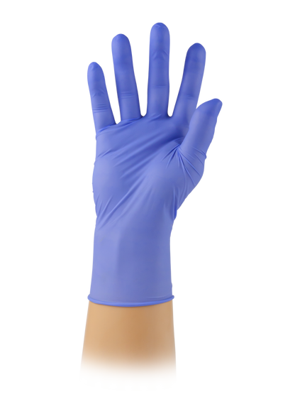 AVO+ Einnota Nítríl Hanskar Bláir 24cm (3.7g)